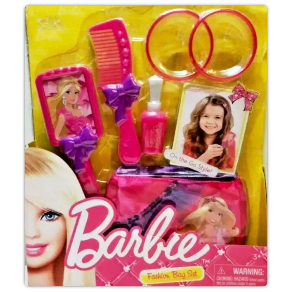 Barbie fashion bag set for girls